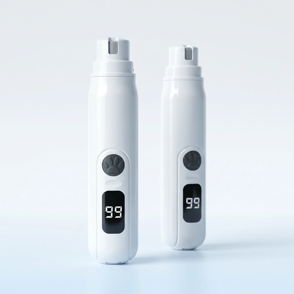 Pack Duo : deux Lime Pro blanches avec bouton patte et écran numérique