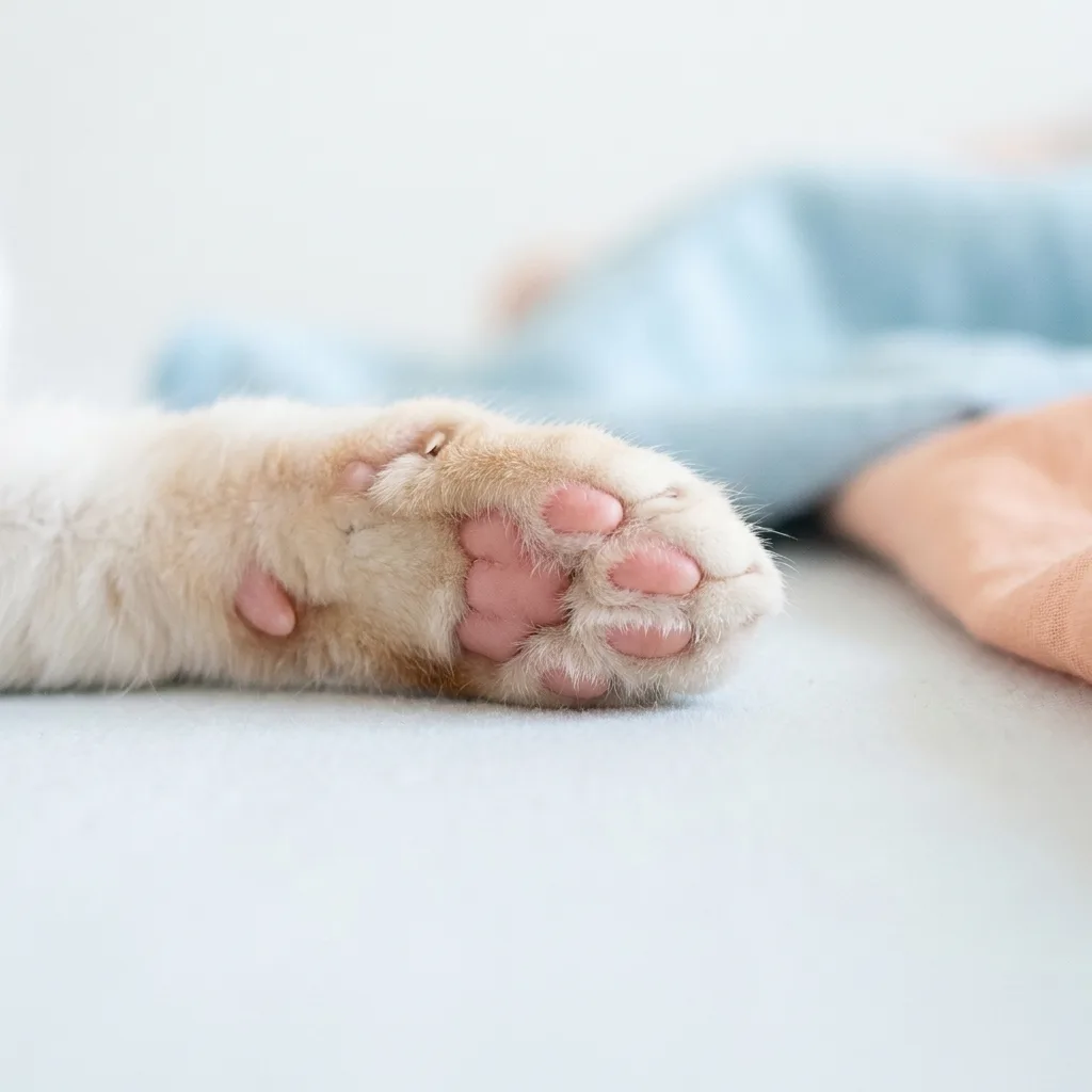 Patte d'un chien et d'un chat, entretien des griffes
